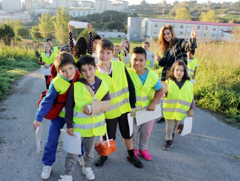 saindo do colexio san pedro de visma